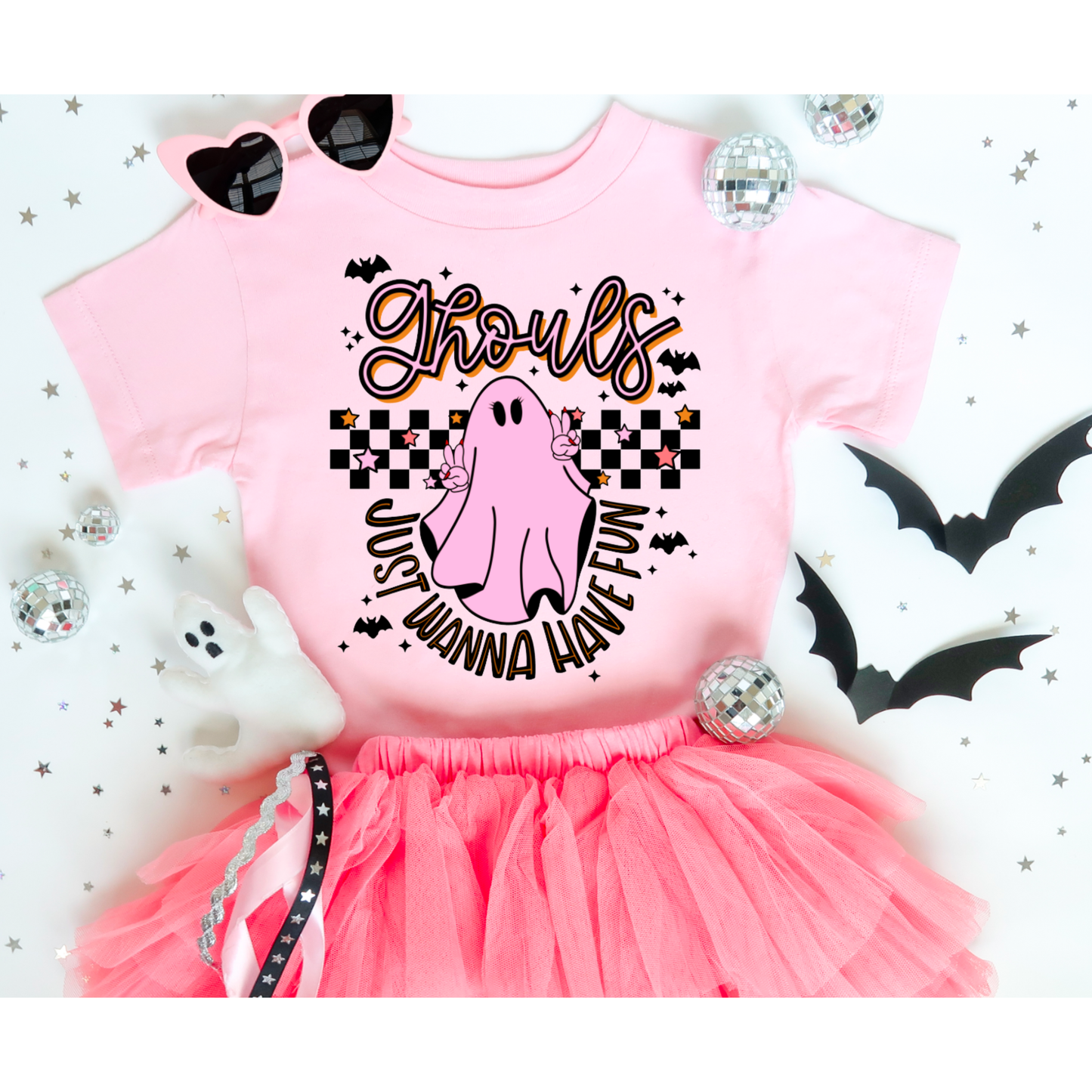 Ghouls just wanna have fun - Pink Bella+Canvas