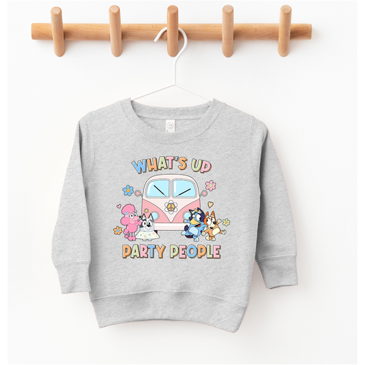 What's up party people | Gray | VERY LIMITED, 3T, 5/6, YS, YM, YL