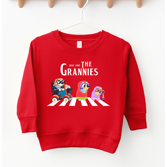 Here come the Grannies | red | 2t, 4t, 5/6